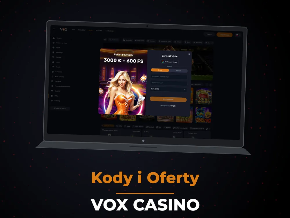 vox casino - Kody i Oferty