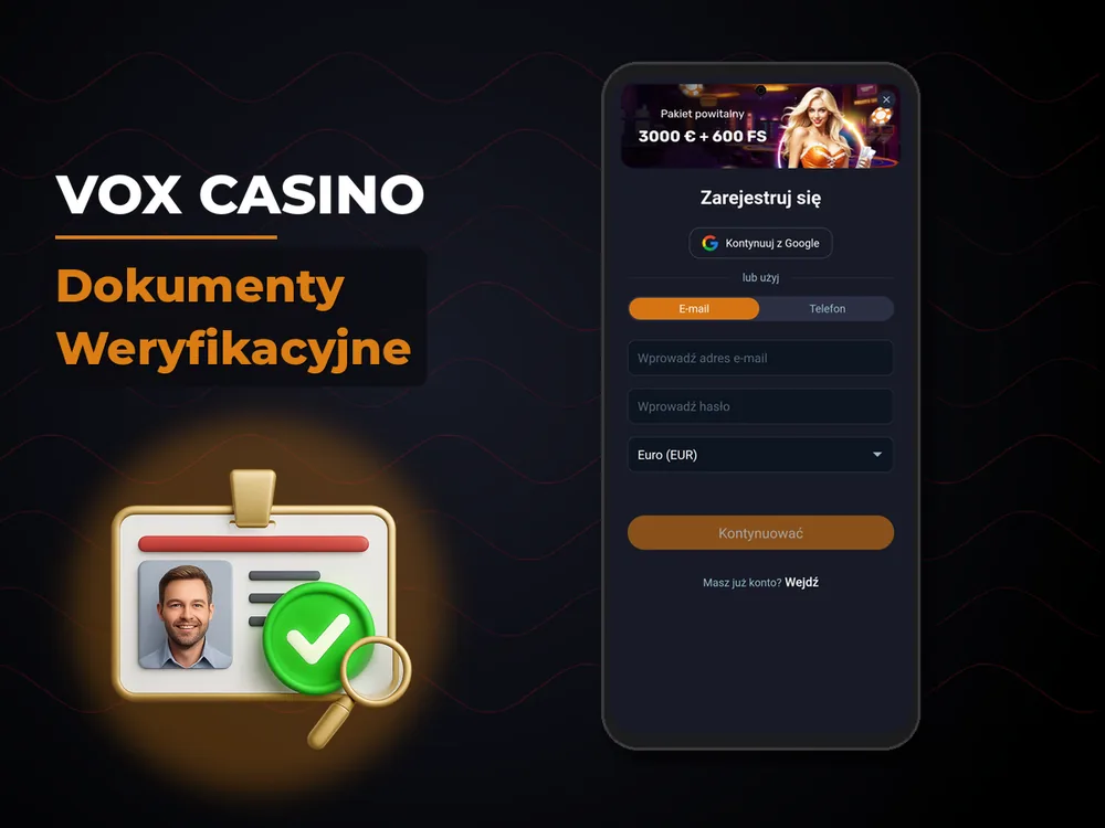 vox casino - Dokumenty Weryfikacyjne