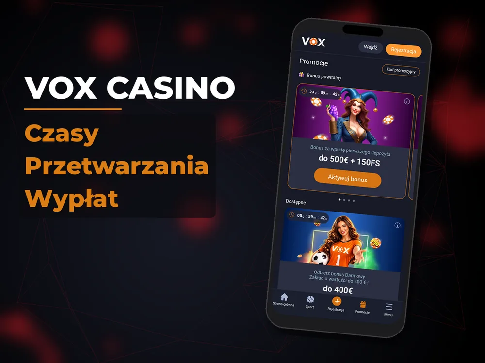 vox casino - Czasy Przetwarzania Wypłat