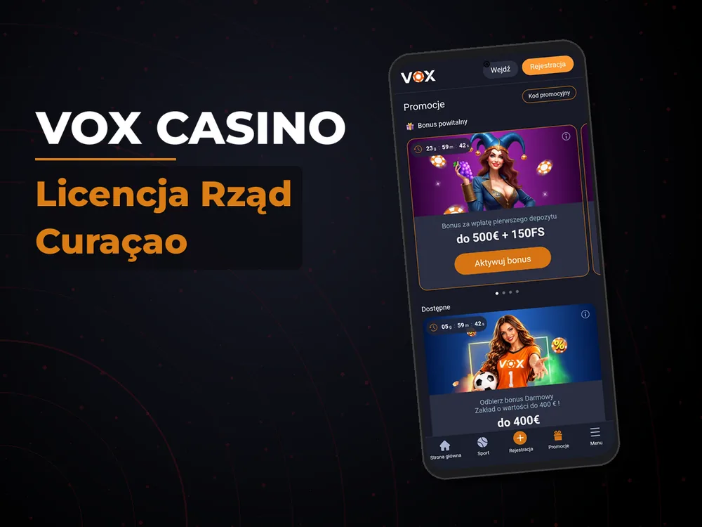 vox casino - Licencja Rząd Curaçao
