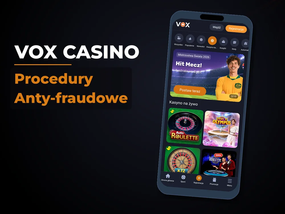 vox casino - Procedury Anty-fraudowe