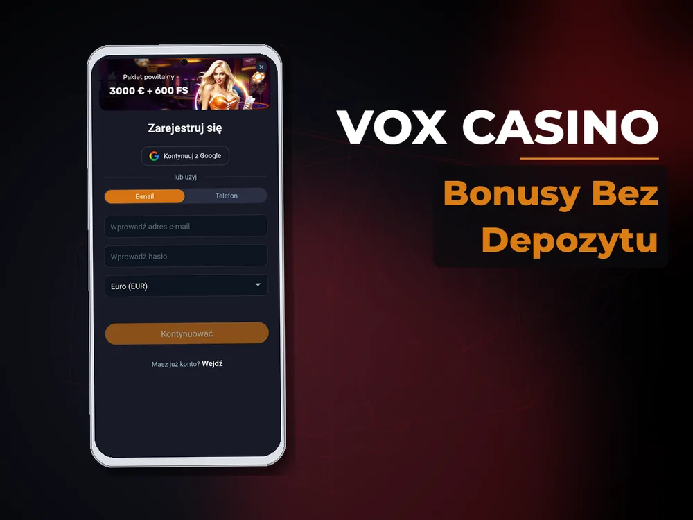 vox casino - Bonusy Bez Depozytu