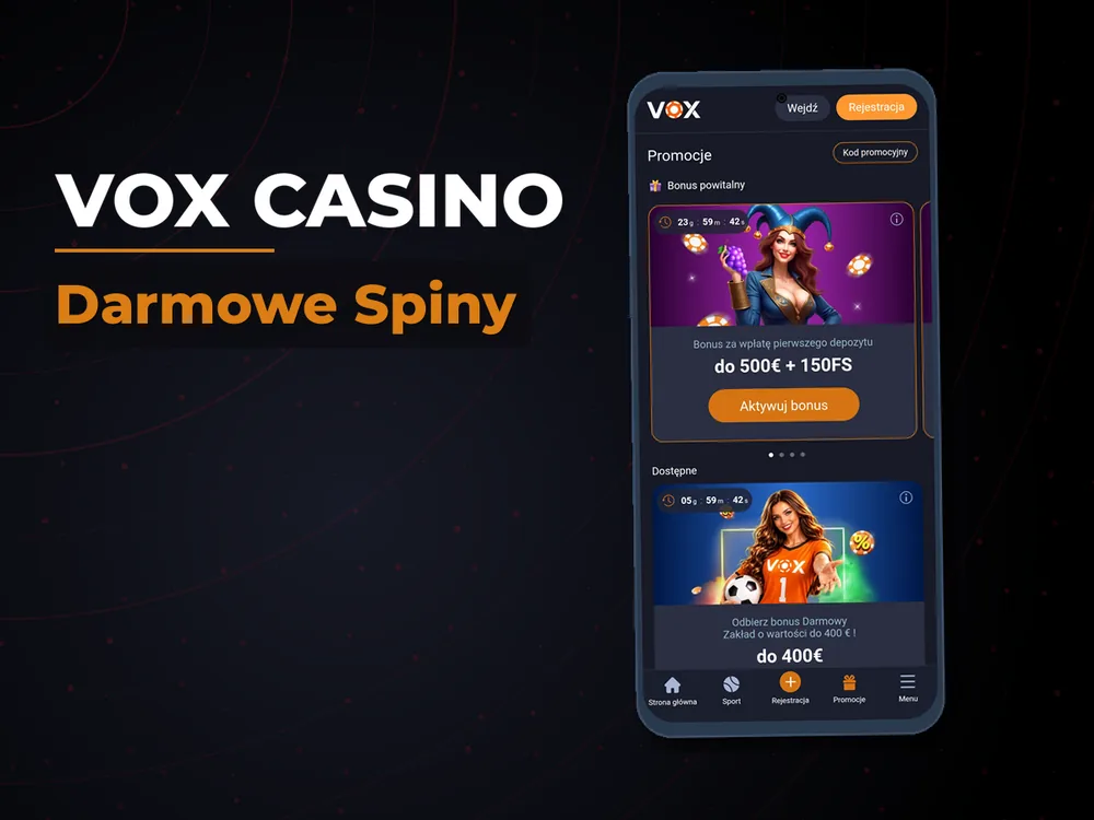 vox casino - Darmowe Spiny