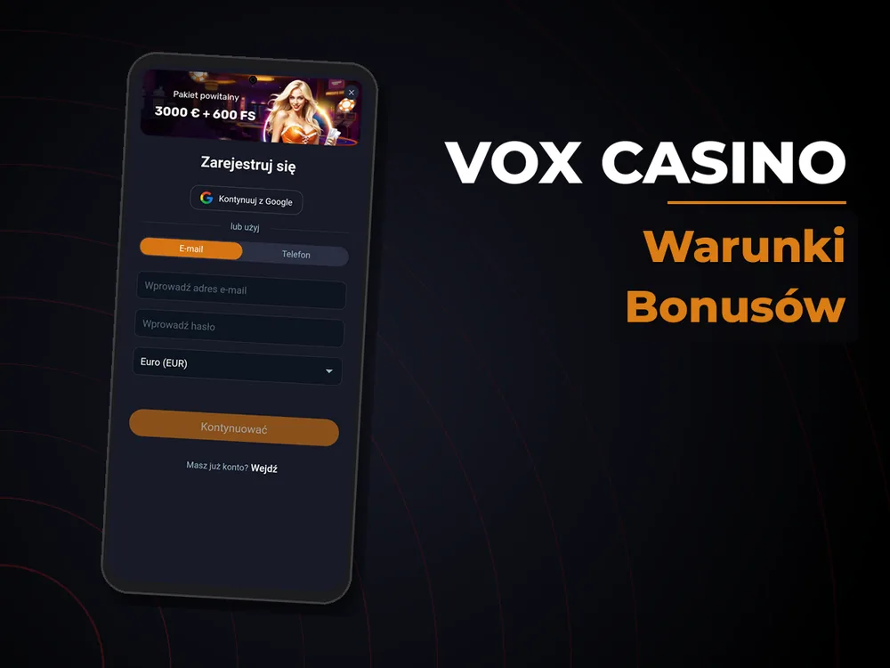 vox casino - Warunki Bonusów