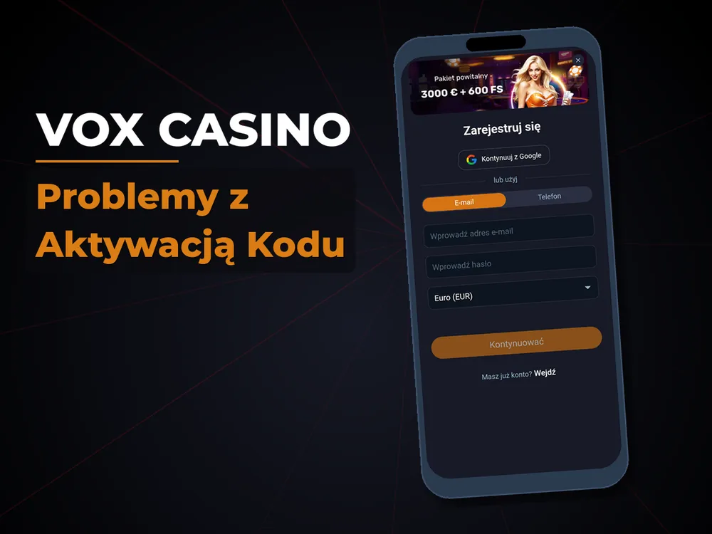 vox casino - Problemy z Aktywacją Kodu