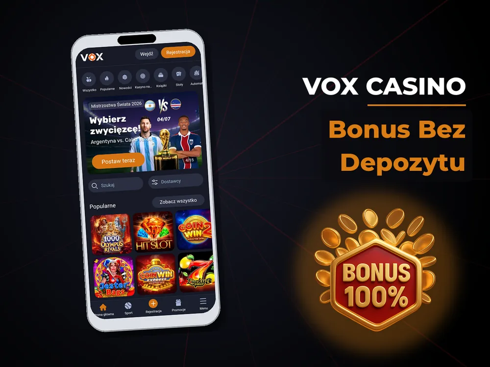 vox casino - Bonus Bez Depozytu