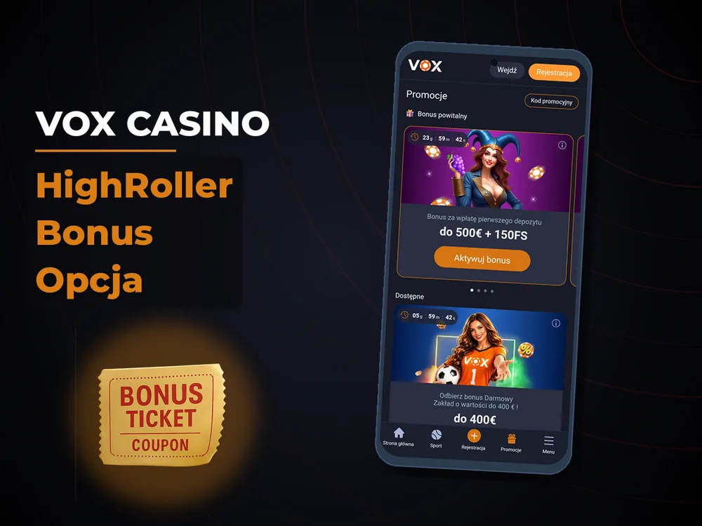 vox casino - HighRoller Bonus Opcja