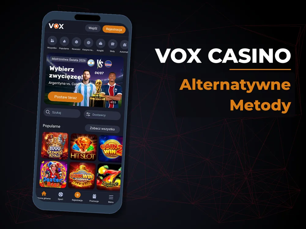 vox casino - Alternatywne Metody