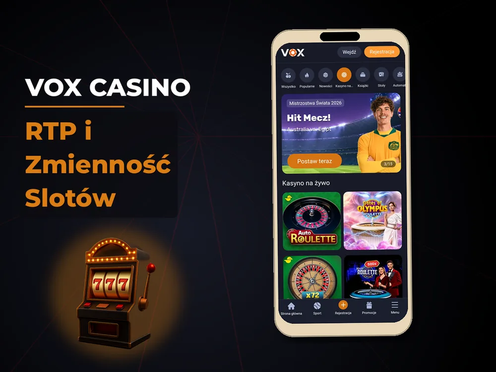 vox casino - RTP i Zmienność Slotów