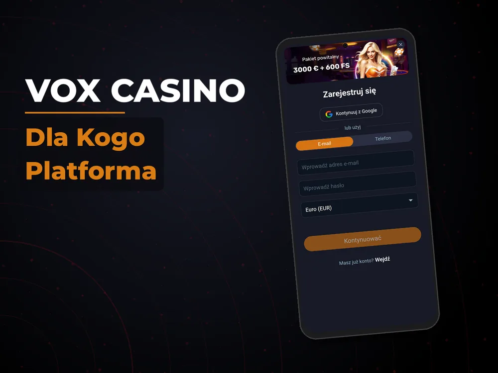 vox casino - Dla Kogo Platforma
