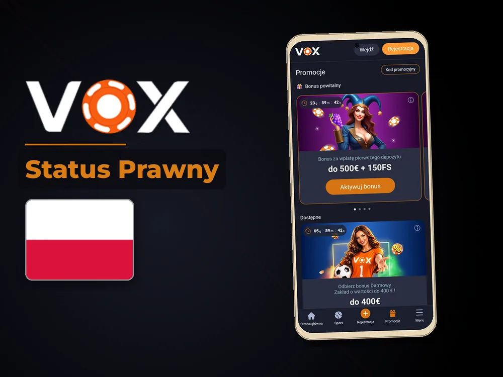 vox casino - Status Prawny