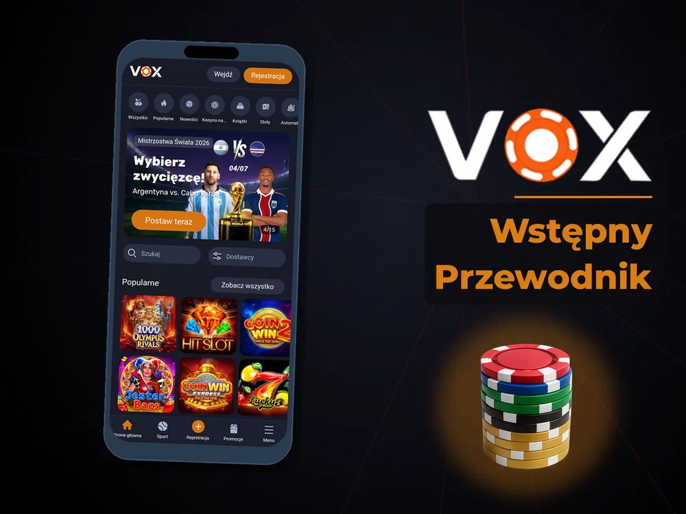 vox casino - Wstępny Przewodnik