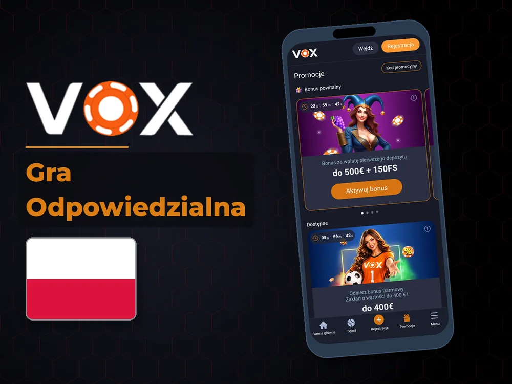 vox casino - Gra Odpowiedzialna