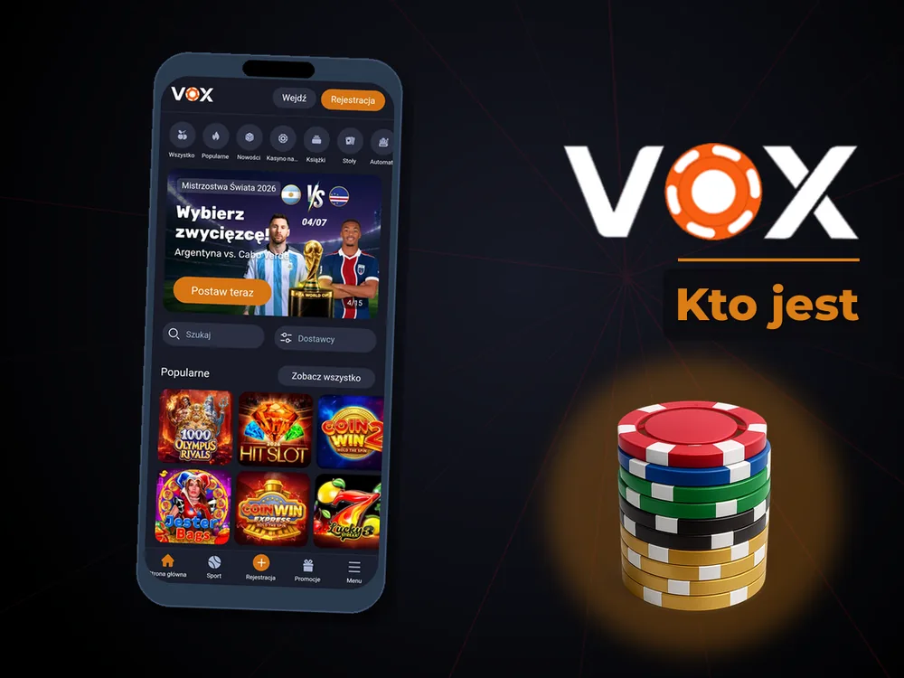 vox casino - Kto jest