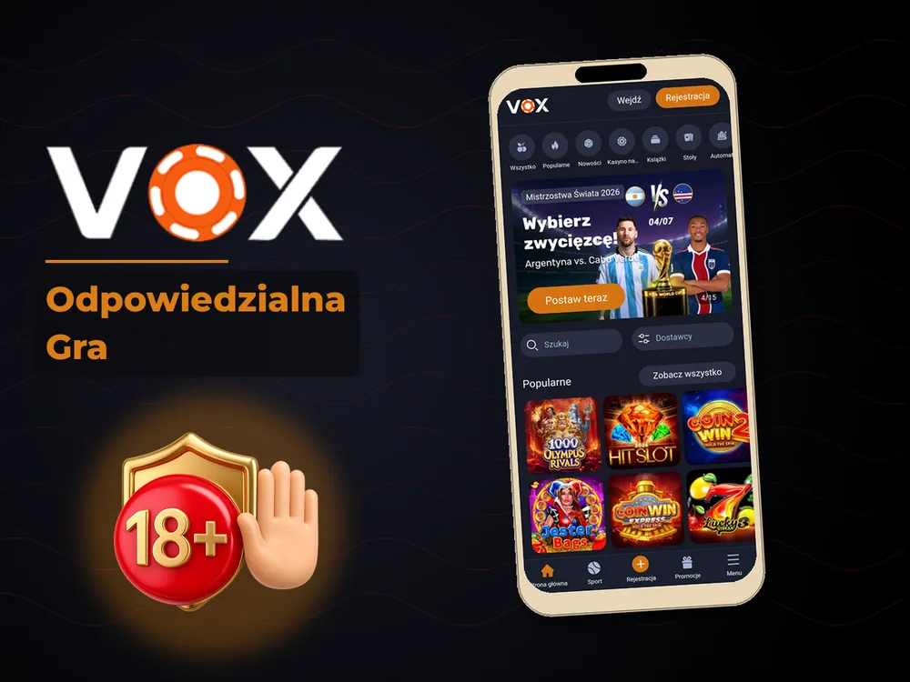 vox casino - Odpowiedzialna Gra