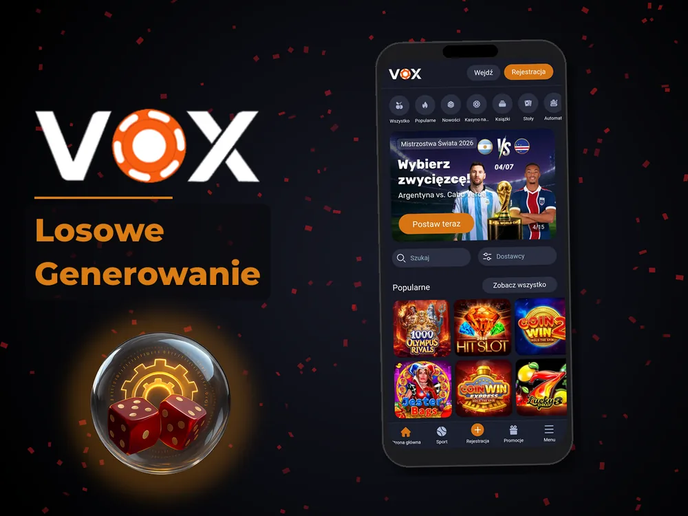 vox casino - Losowe Generowanie