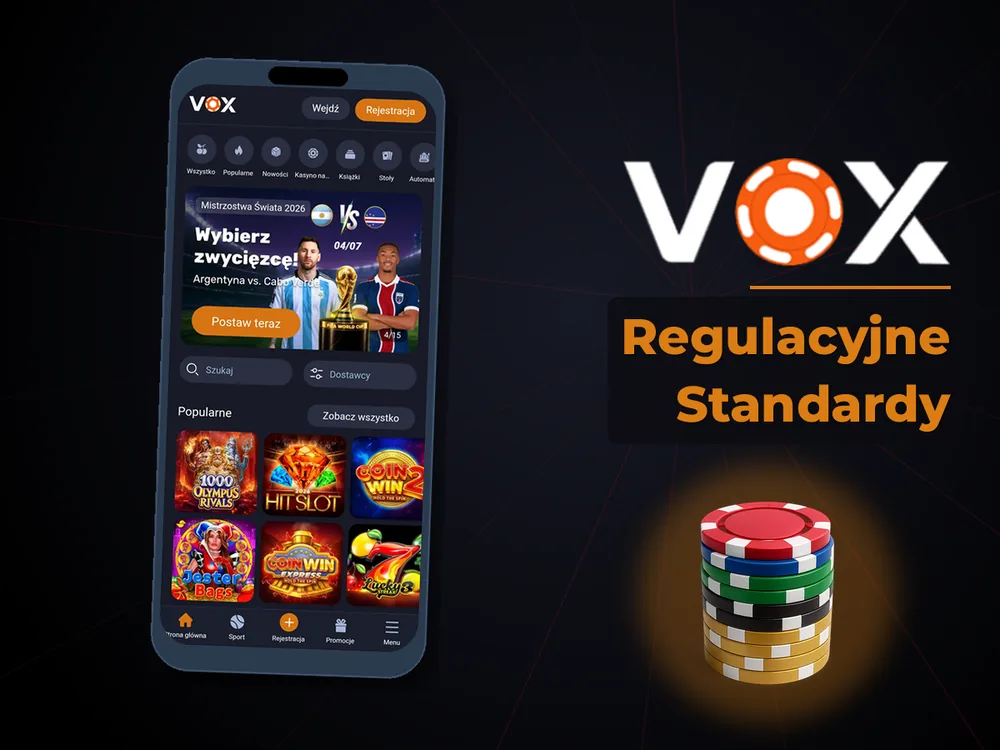 vox casino - Regulacyjne Standardy
