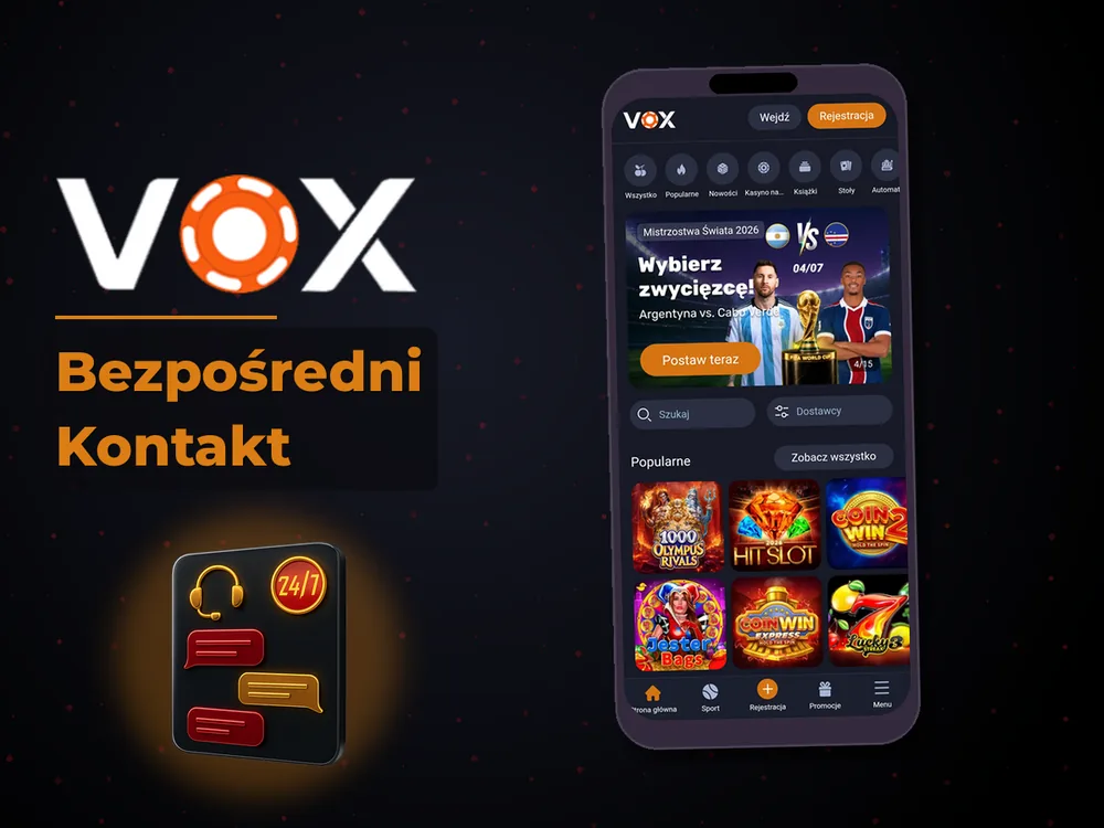vox casino - Bezpośredni Kontakt