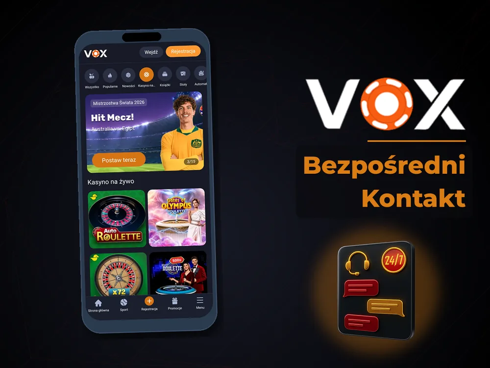 vox casino - Bezpośredni Kontakt