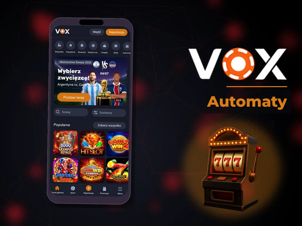 vox casino - Automaty