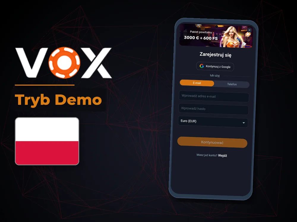 vox casino - Tryb Demo