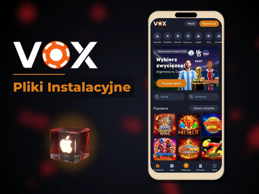 vox casino - Pliki Instalacyjne