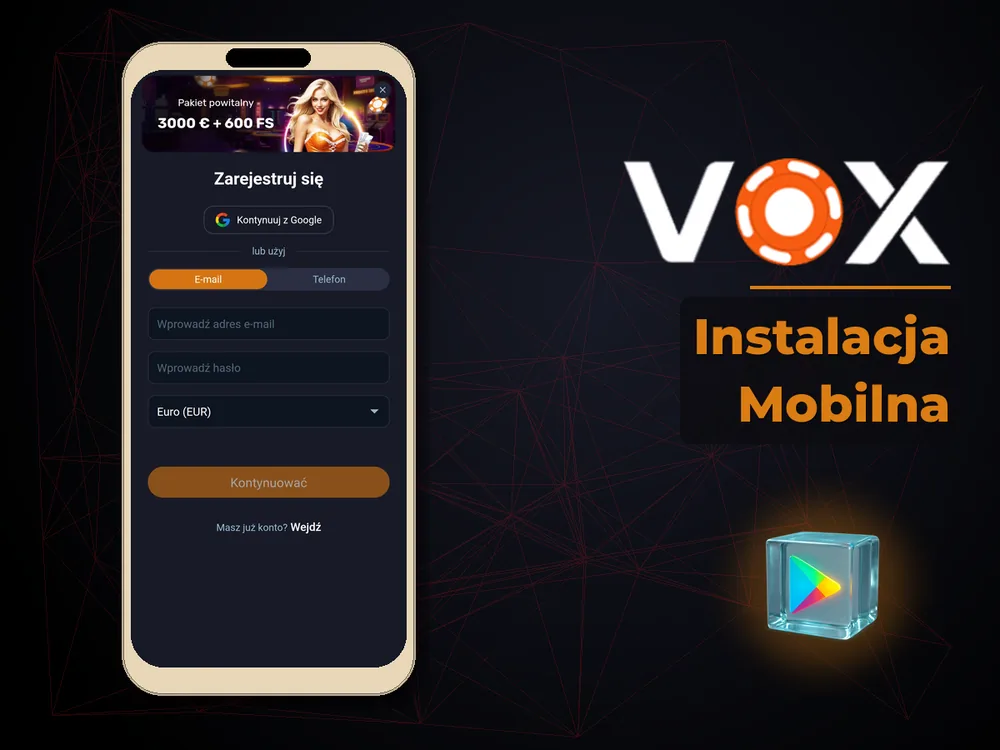 vox casino - Instalacja Mobilna