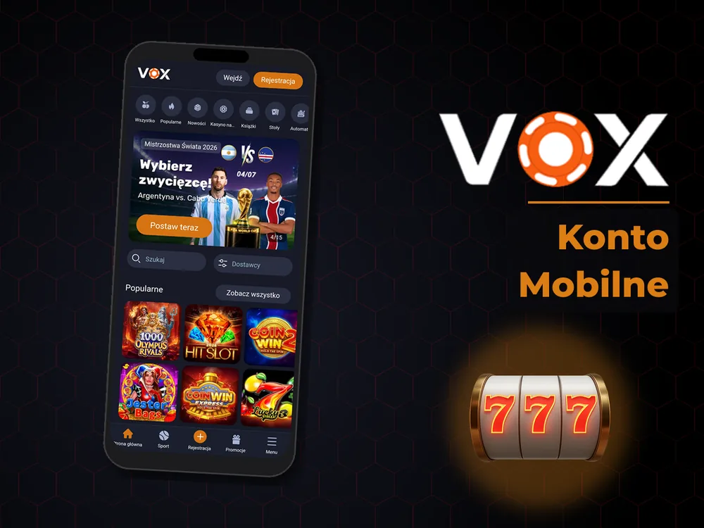 vox casino - Konto Mobilne