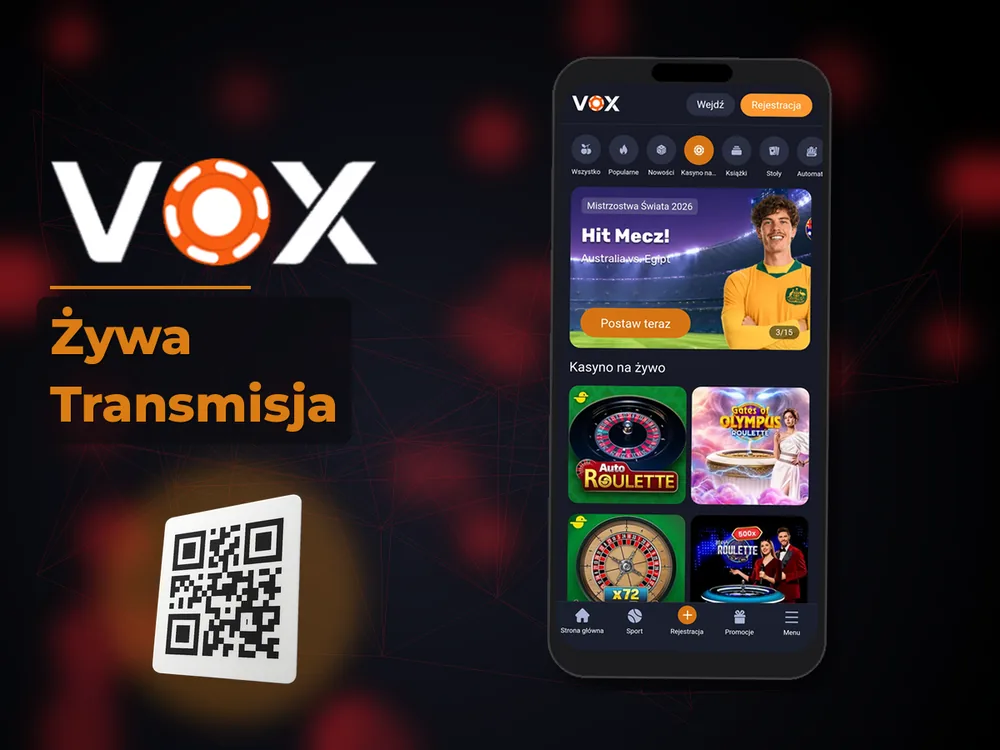 vox casino - Żywa Transmisja