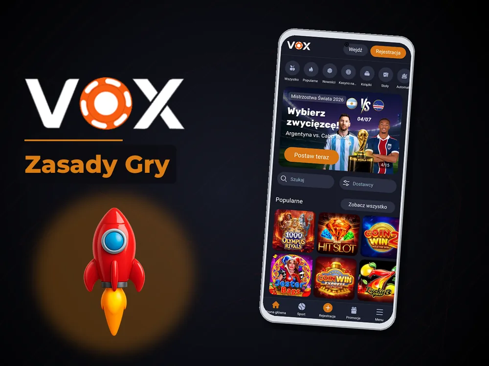 vox casino - Zasady Gry