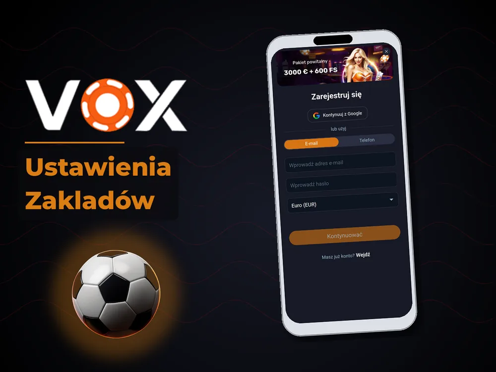 vox casino - Ustawienia Zakladów
