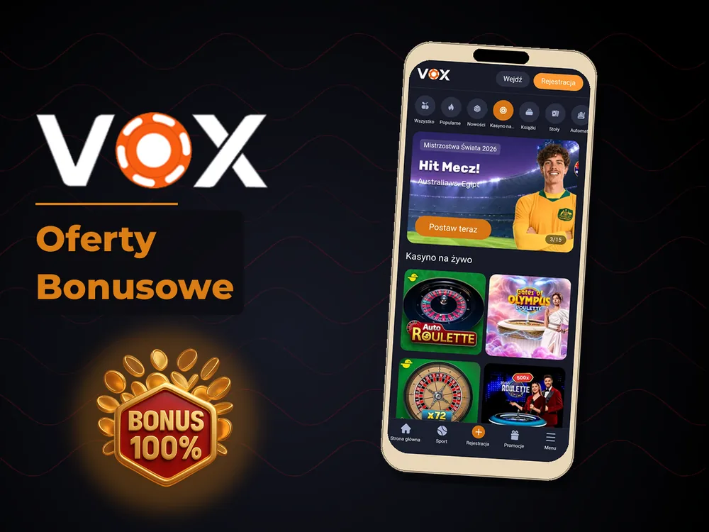 vox casino - Oferty Bonusowe