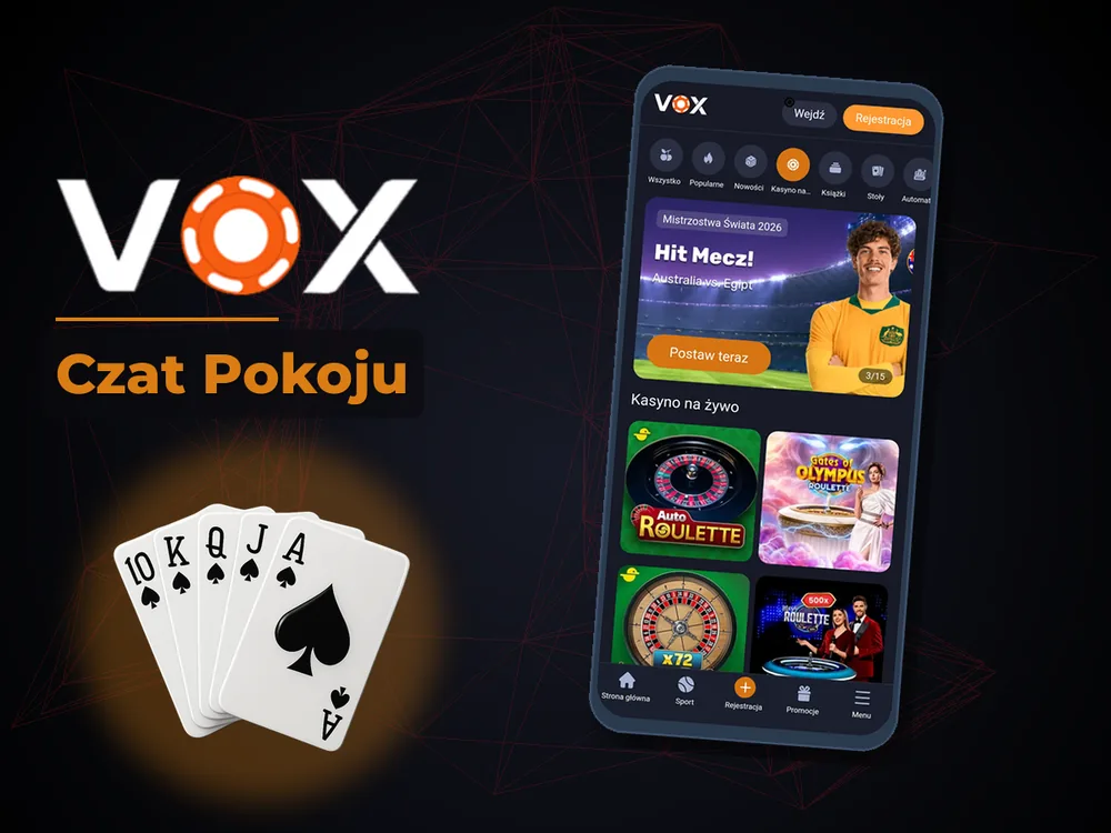 vox casino - Czat Pokoju