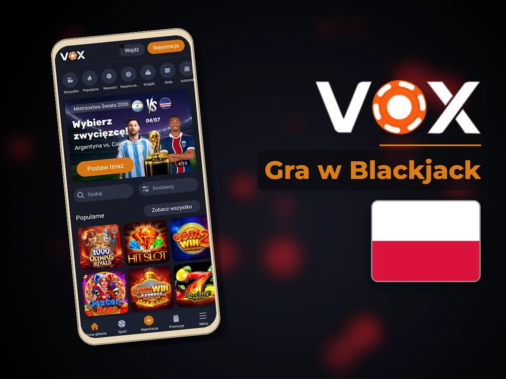 vox casino - Gra w Blackjack