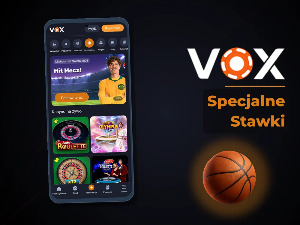 vox casino - Specjalne Stawki