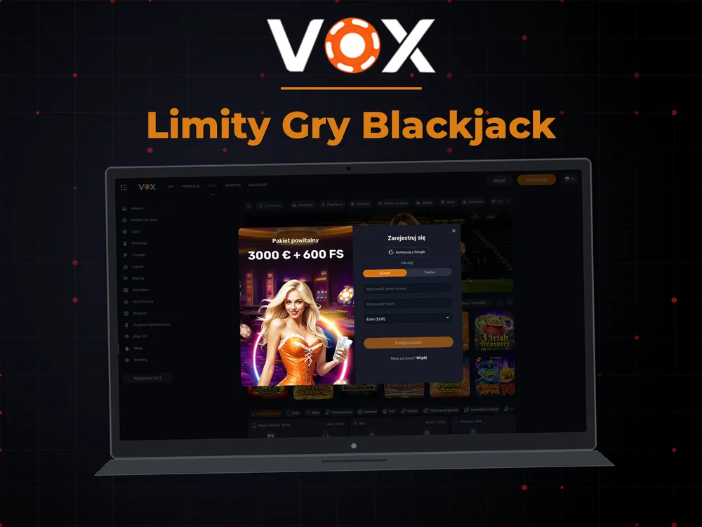 vox casino - Limity Gry Blackjack