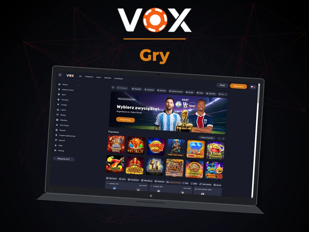 vox casino - Gry