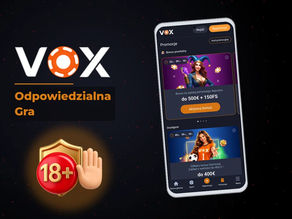 vox casino - Odpowiedzialna Gra