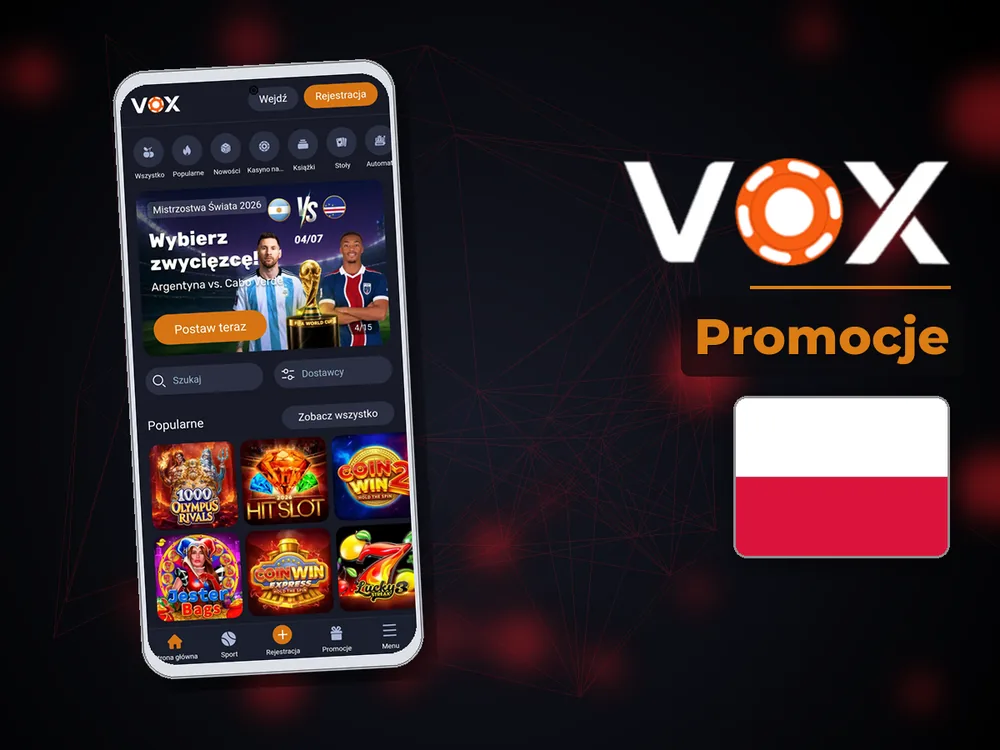 vox casino - Promocje