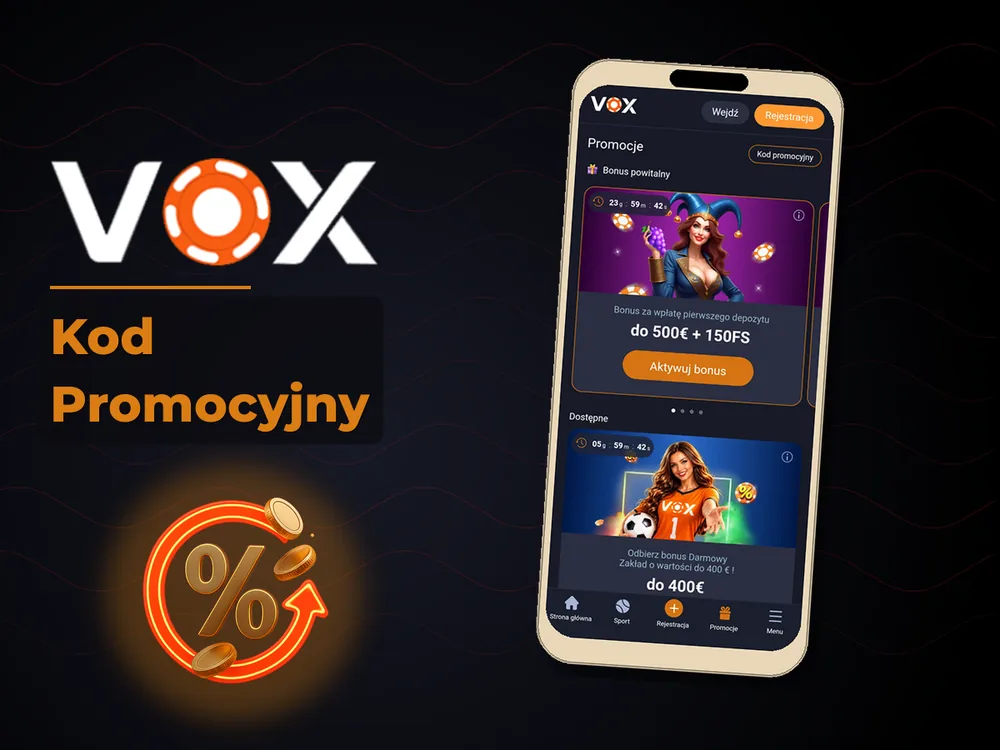 vox casino - Kod Promocyjny