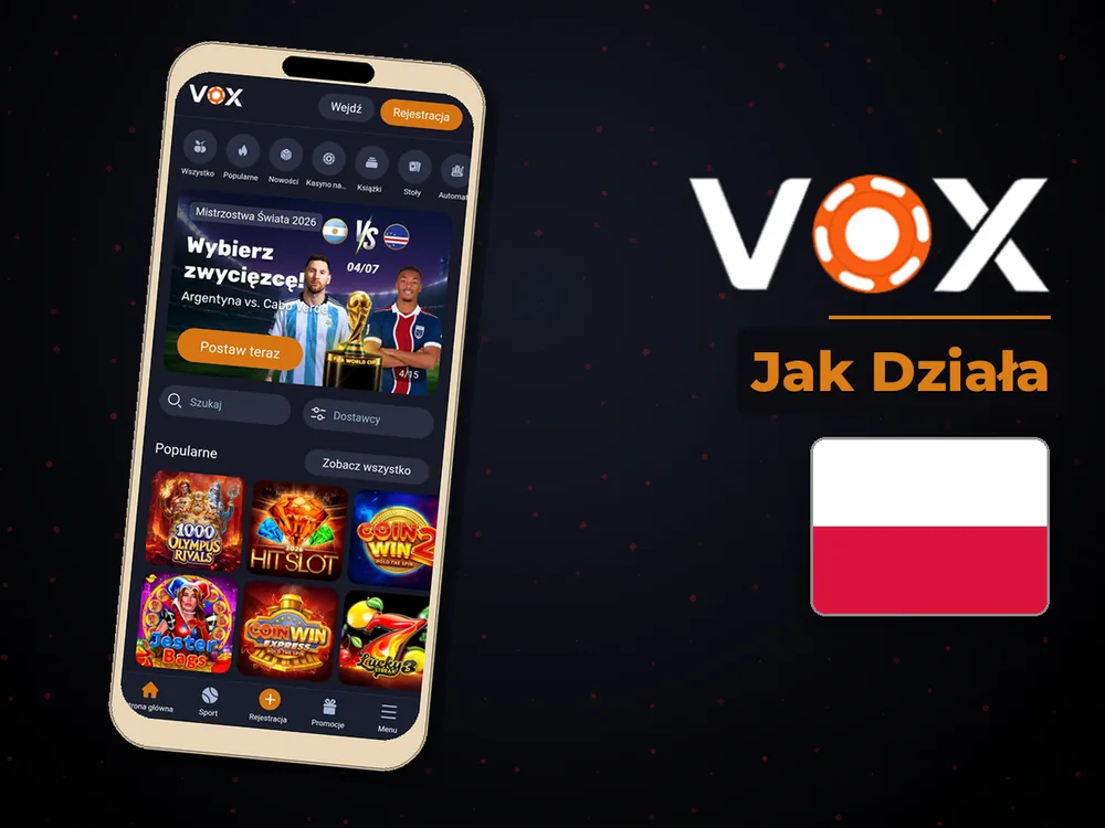vox casino - Jak Działa