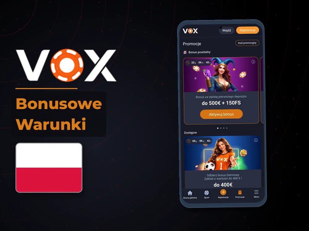 vox casino - Bonusowe Warunki
