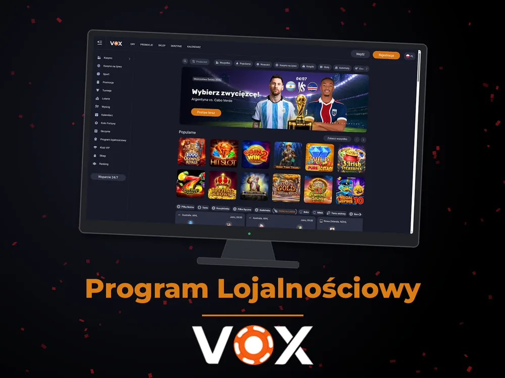 vox casino - Program Lojalnościowy