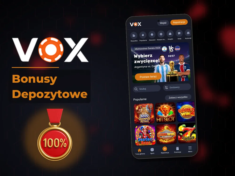 vox casino - Bonusy Depozytowe