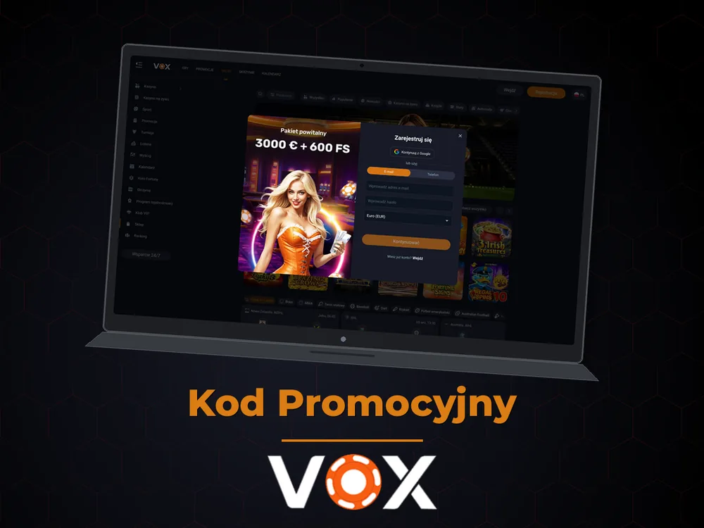vox casino - Kod Promocyjny