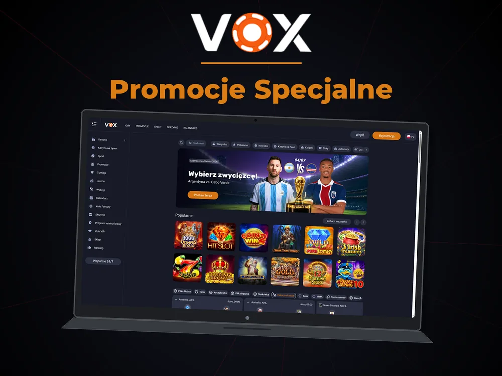 vox casino - Promocje Specjalne