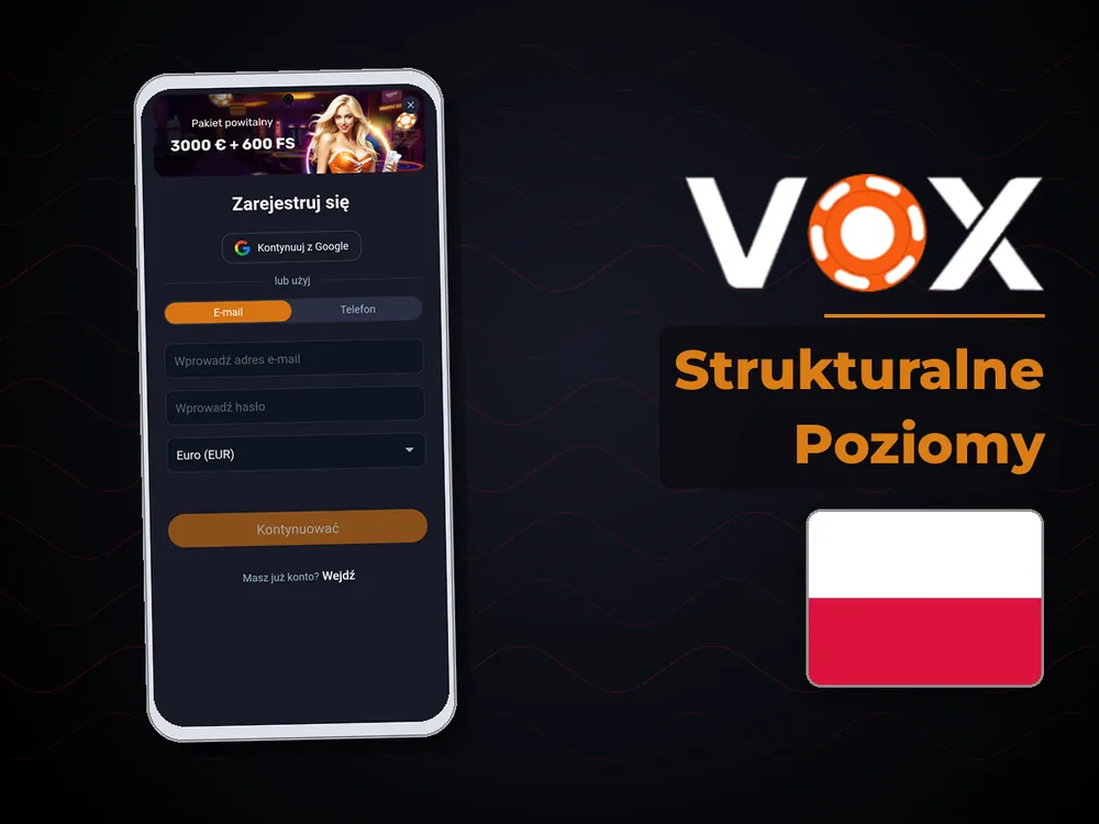 vox casino - Strukturalne Poziomy