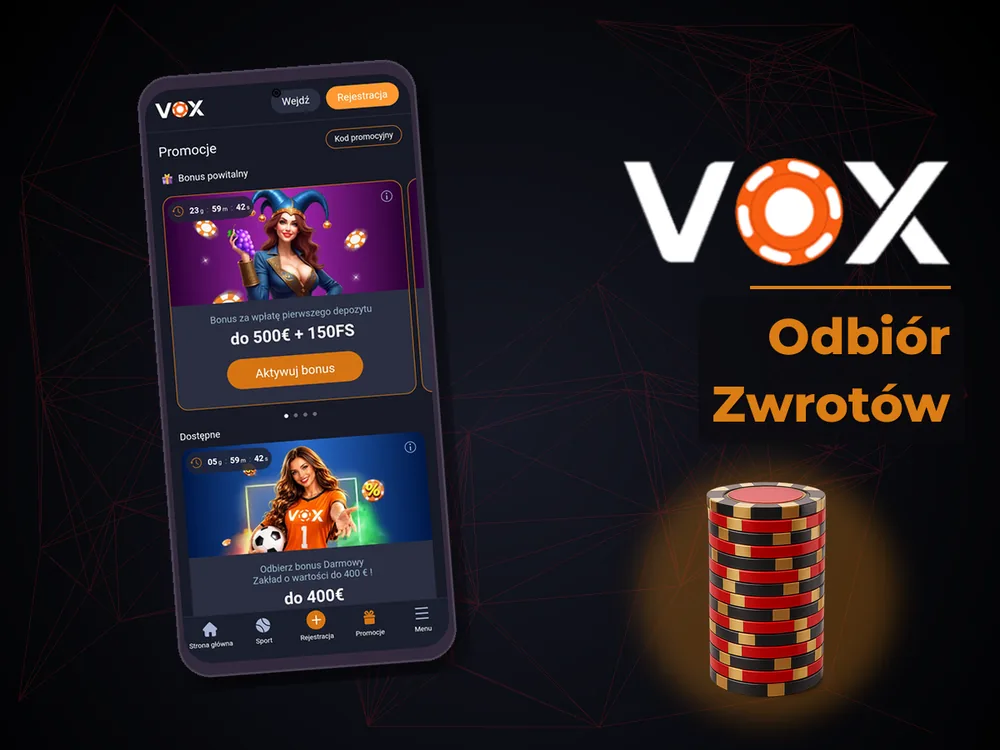 vox casino - Odbiór Zwrotów