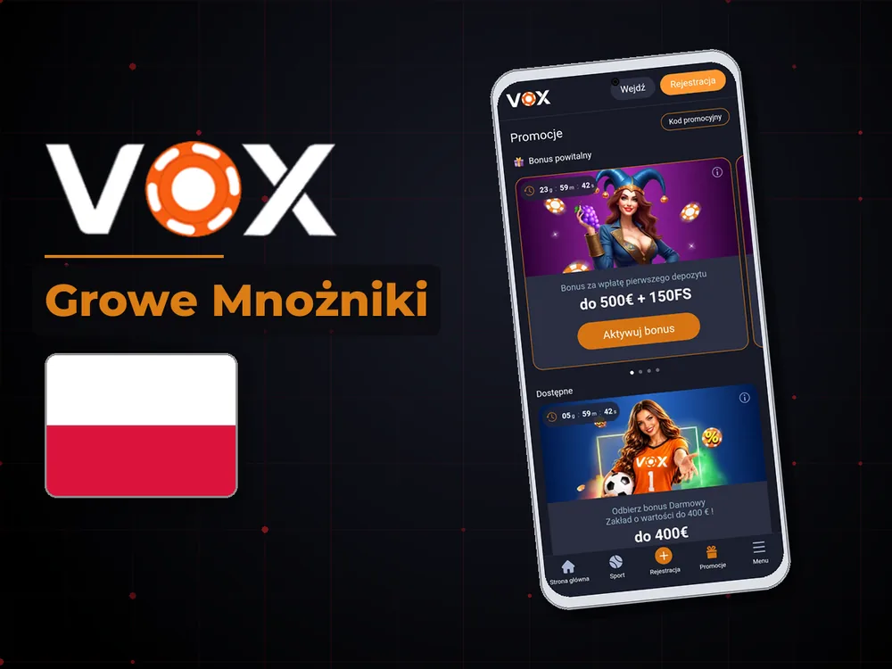 vox casino - Growe Mnożniki
