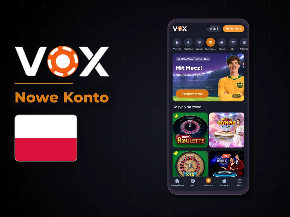vox casino - Nowe Konto